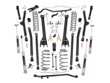 Rough Country - X-Series Suspension Lift Kit w/Shocks; 4 in. Lift; - 66330