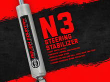 Rough Country - N3 Steering Stabilizer; Incl. Mounting Brackets and Hardware; - 8737130