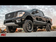 Rough Country - Suspension Lift Kit w/Shock; 6 in. Lift; - 87820A