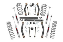 Rough Country - X-Series Suspension Lift Kit w/Shocks; 4 in. Lift; - 90730