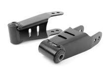 Rough Country - Lowering Shackles; Incl. Shackles Bushings; Hardware; - RC0502