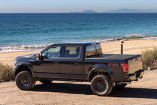 BAK Industries - BAKFlip MX4 Hard Folding Truck Bed Cover - Matte Finish - 2004-2014 Ford F-150 6' 6" Bed without Cargo Management System - 448307