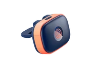 Image of Angled View of Navy Blaze GPS Tracker