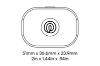 Image of dimensions of tracker