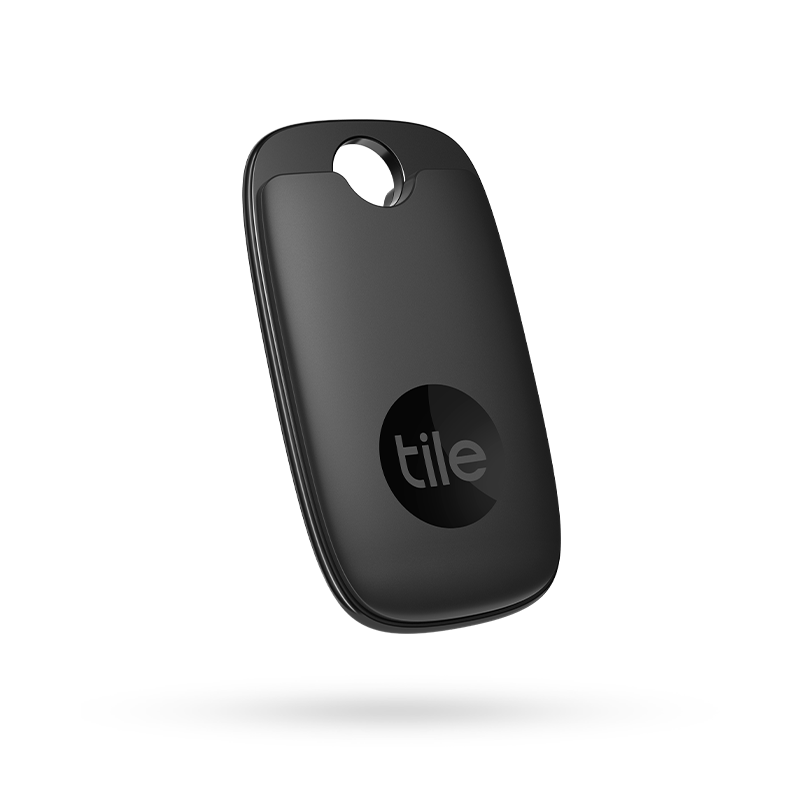 Tile Key Tile Pro 1-Pack, Black | Tracker for Keys, Phone & Wallet