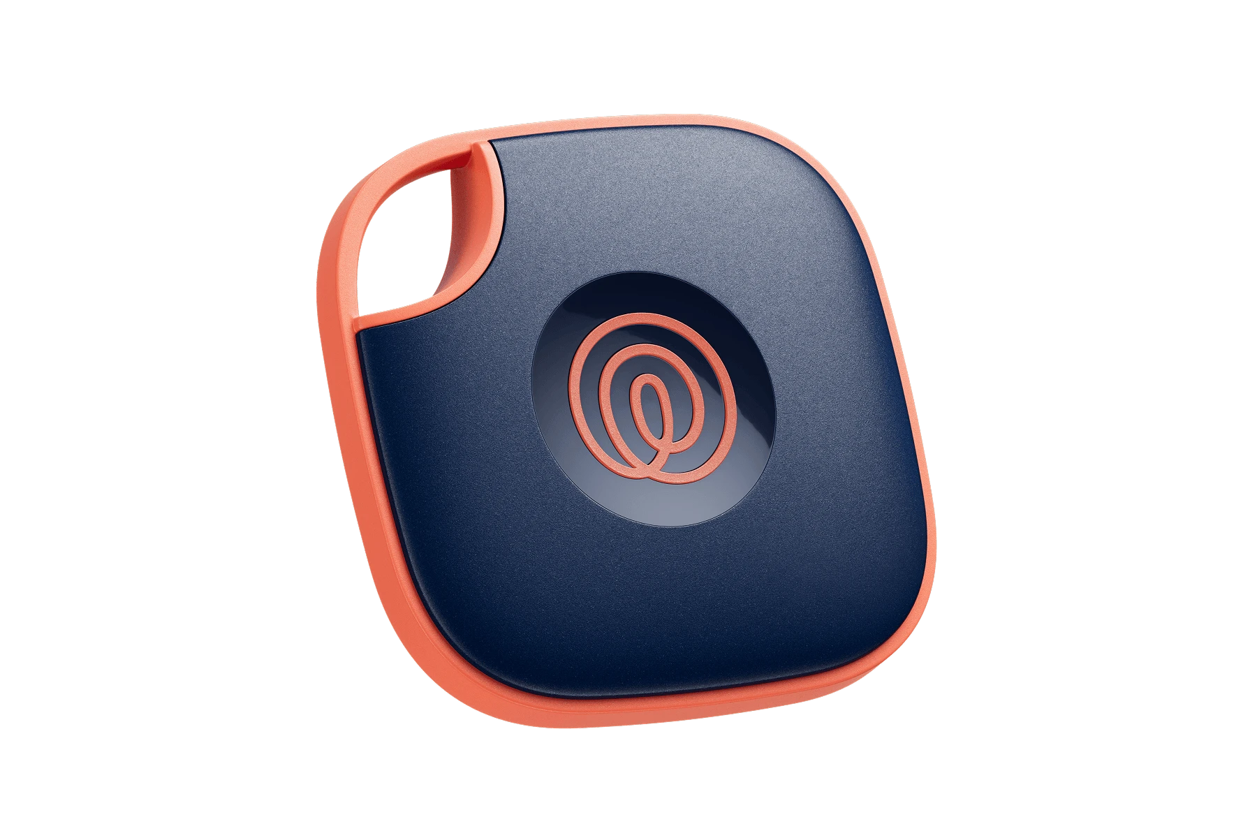 Life360 Tile 1-Pack Navy Blaze T1801A tracker, profile view