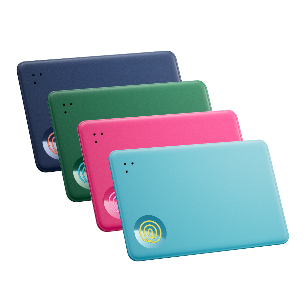 Tile Slim 4-Pack (Multi Color) - Wallet Trackers | Life360