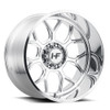 Hostile Forged Punisher 22x12 -44MM 6x139.7 Full polish HF04-2212655047P