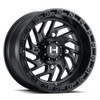 Hostile Utv Jigsaw 15x10 4x156 Full Satin Black (Asphalt) H116-1510415654A