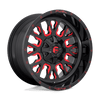 Fuel Offroad STROKE 20x10 -19MM 6x135/6x139.7 GLOSS BLACK RED TINTED CLEAR D61220009846