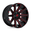 Fuel Offroad CONTRA 20x10 -18MM 5x139.7/5x150 GLOSS BLACK RED TINTED CLEAR D64320007047