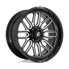 Fuel Offroad IGNITE 20x9 1MM 6x139.7 GLOSS BLACK MILLED D66220908450