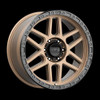 Kmc KM544 MESA 17x9 18MM 6x114.3 MATTE BRONZE W/ BLACK LIP KM54479064618