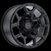 Black Rhino OVERLAND 18x8 52MM 6x130 MATTE BLACK 1880VRL526130M84