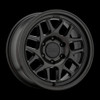 Kmc KM717 BULLY OL 17x8.5 0MM 5x139.7 SATIN BLACK KM71778585700