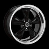 American Racing AR105 TORQ THRUST M 18x9 34MM 5x120 GLOSS BLACK W/ MACHINED LIP AR105M8912B