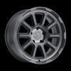 Black Rhino CHASE 18x8 10MM 5x120 BRUSHED GUNMETAL 1880CHS105120G76