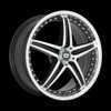 Motegi MR107 D5S 18x8 42MM 5x114.3 GLOSS BLACK MACHINED MR10788012342