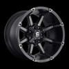 Fuel Offroad COUPLER 18x9 1MM 8x180 MATTE BLACK DOUBLE DARK TINT D55618901850