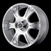 American Racing AR889 DAGGER 17x8 12MM 5x114.3 SILVER MACHINED AR88978012412