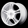 American Racing AR95 ESTRELLA 17x7.5 40MM 4x100/4x114.3 MACHINED W/ CLEAR COAT AR9577516