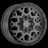 Black Rhino SPROCKET 17x9.5 -18MM 6x139.7 MATTE GUNMETAL W/ BLACK RING 1795SPK-86140G12