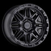 Black Rhino ALAMO 18x9 -18MM 5x127 MATTE BLACK W/ BLACK BOLTS 1890ALA-85127M71