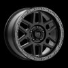 Kmc KM544 MESA 18x9 25MM 5x150 SATIN BLACK W/ GLOSS BLACK LIP KM54489058725A