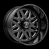 American Force TRAX SS 22x10 -25MM 8x170 GLOSS BLACK MACHINED AFTGB02F25-2-20