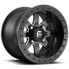 Fuel Utv MAVERICK,BEADLOCK 14x8 0MM 4x137 MATTE BLACK D9281480A645