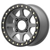 Kmc Atv KS234 ADDICT 2 BEADLOCK 14x7 38MM 4x156 SATIN GRAY KS23447044438