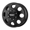 American Racing AR204 BAJA DUALLY 17x6.5 111MM 8x210 SATIN BLACK - FRONT AR204765897111