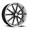 Us Mag RAMBLER 20x8 1MM 5x120.65 GLOSS BLACK MILLED U11720806145