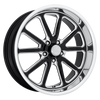 Us Mag RAMBLER 20x8 1MM 5x127 GLOSS BLACK MILLED U11720807345