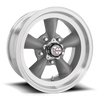 American Racing VN105 TORQ THRUST D 15x8 0MM 5x114.3 TORQ THRUST GRAY W/ MACH LIP VN10558065