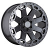 Black Rhino WARLORD 17x9 -12MM 5x127 MATTE GUNMETAL 1790WAR-25127G71