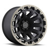 Black Rhino RAZORBACK 20x12 -44MM 6x139.7 MATTE BLACK W/ MACHINED DARK TINT LIP 2012RAZ-46140M12