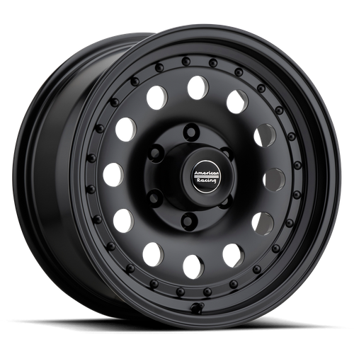 American Racing AR62 OUTLAW II 17x8 30MM 5x127 SATIN BLACK AR627837B