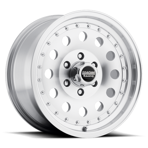 American Racing AR62 OUTLAW II 17x8 18MM 8x170 MACHINED W/ CLEAR COAT AR627872