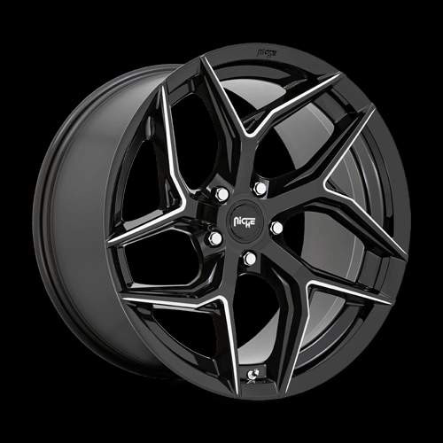 Niche TORSION 20x10.5 40MM 5x112 GLOSS BLACK MILLED M266200544+40