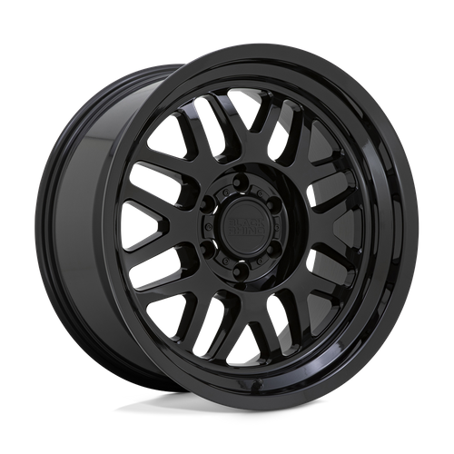 Black Rhino DELTA 17x9.5 -18MM 5x127 GLOSS BLACK 1795DLT-85127B71