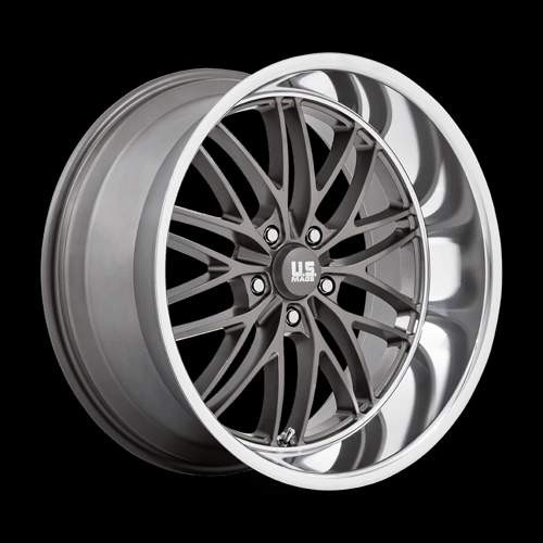 Us Mag SANTA,CRUZ 22x10.5 5x127 ANTHRACITE W/ DIAMOND CUT LIP U13922057357