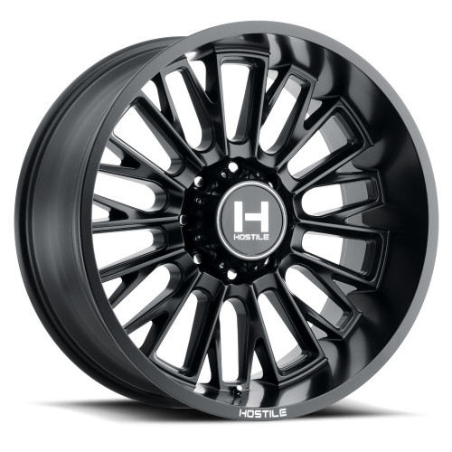 Hostile Cast Fury 22x12 -44MM 8x180 Asphalt H114-2212818047BB