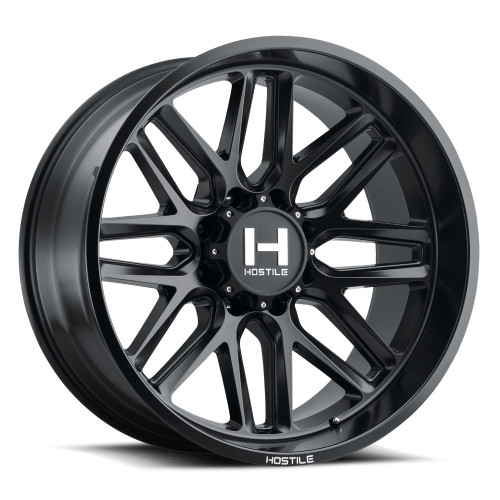 Hostile Cast Vulcan 24x12 -44MM 8x170 Asphalt H120-2412817047BB