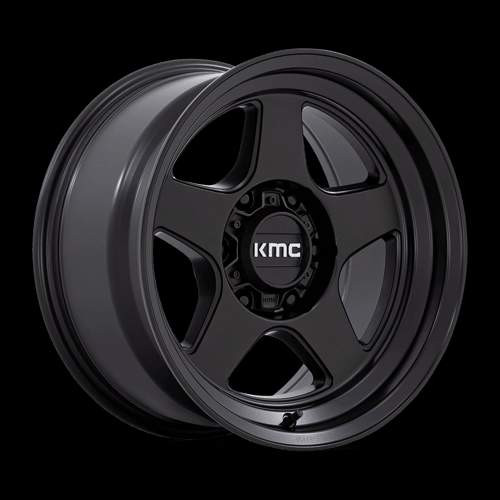 Kmc KM728 LOBO 17x8.5 -10MM 6x139.7 MATTE BLACK KM728MX17856810N