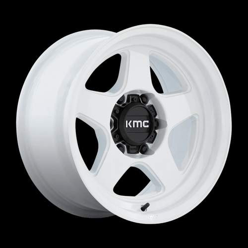 Kmc KM728 LOBO 17x8.5 -10MM 6x120 GLOSS WHITE KM728WX17857710N