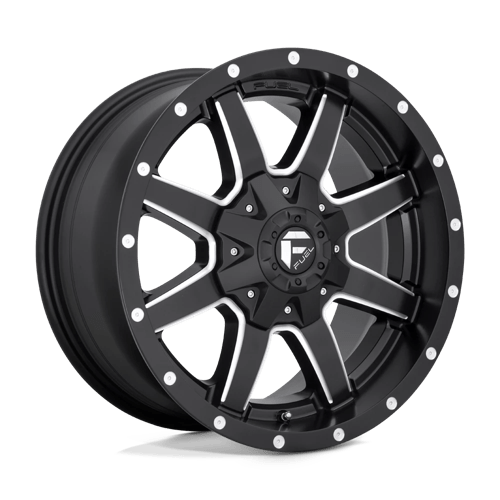 Fuel Offroad MAVERICK 17x6.5 116MM 8x200 MATTE BLACK MILLED D538176592F