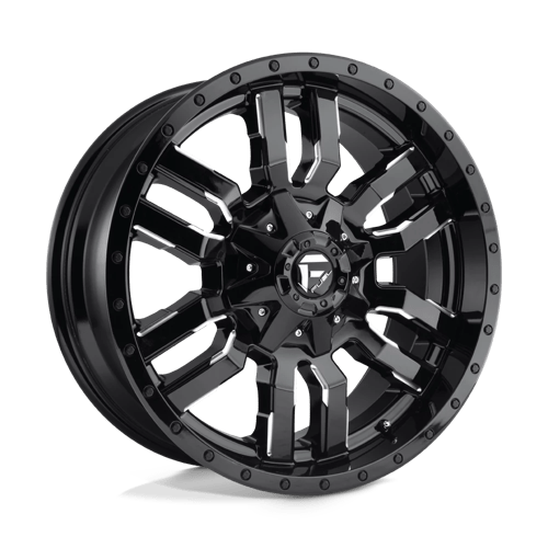 Fuel Offroad SLEDGE 22x12 -44MM 8x165.1 GLOSS BLACK MILLED D59522208247