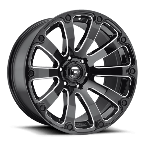 Fuel Offroad DIESEL 20x9 1MM 6x135 GLOSS BLACK MILLED D59820908950