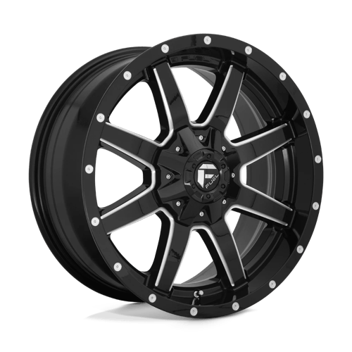 Fuel Offroad MAVERICK 18x9 20MM 8x165.1 GLOSS BLACK MILLED D61018908257